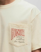 Honor The Gift Htg Cigar Label Ss Tee Beige - Mens - Shortsleeves