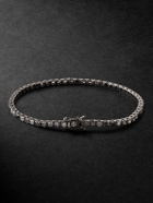 KOLOURS JEWELRY - 14-Karat Blackened Gold Diamond Bracelet - Gold