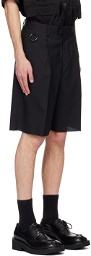 UNDERCOVER Black O-Ring Shorts