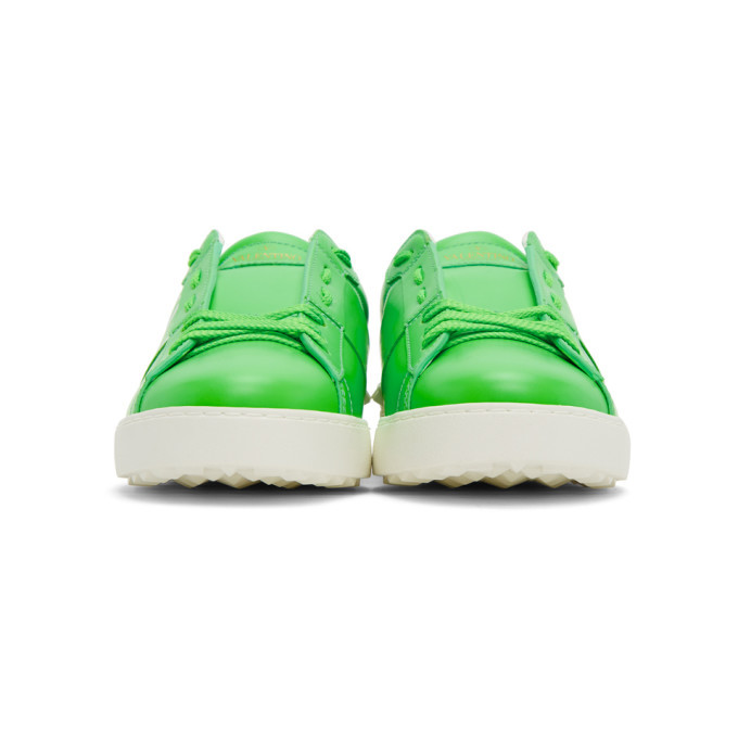 Valentino Green Valentino Garavani VLTN Open Sneakers