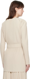 Max Mara Leisure Beige Fiesta Cardigan
