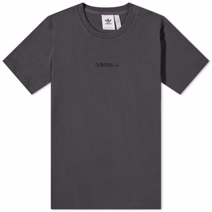 Photo: Adidas Men's Logo T-Shirt in Carbon