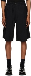 Cordera Black Tailoring Shorts