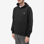 Air Jordan Men's Essential Fleece Popover Hoodie in Black/White