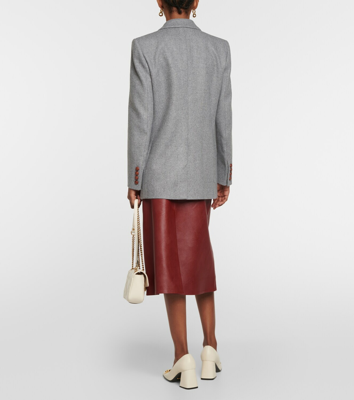 Blazé Milano Cheveyo double-breasted wool blazer Blaze Milano