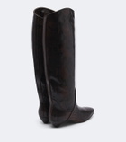 Le Monde Béryl Allegra leather knee-high boots