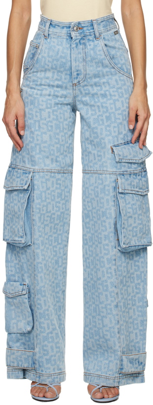 Photo: GCDS Blue Ultracargo Jeans