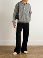 Marni - Striped Cotton-Jersey Polo Shirt - Black