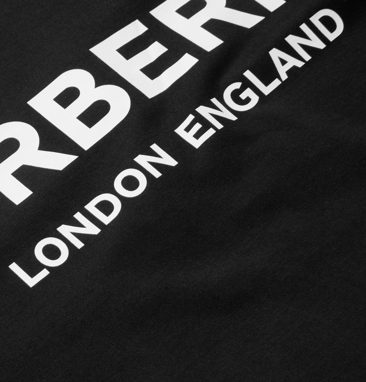 Burberry - Logo-Print Cotton-Jersey T-Shirt - Black