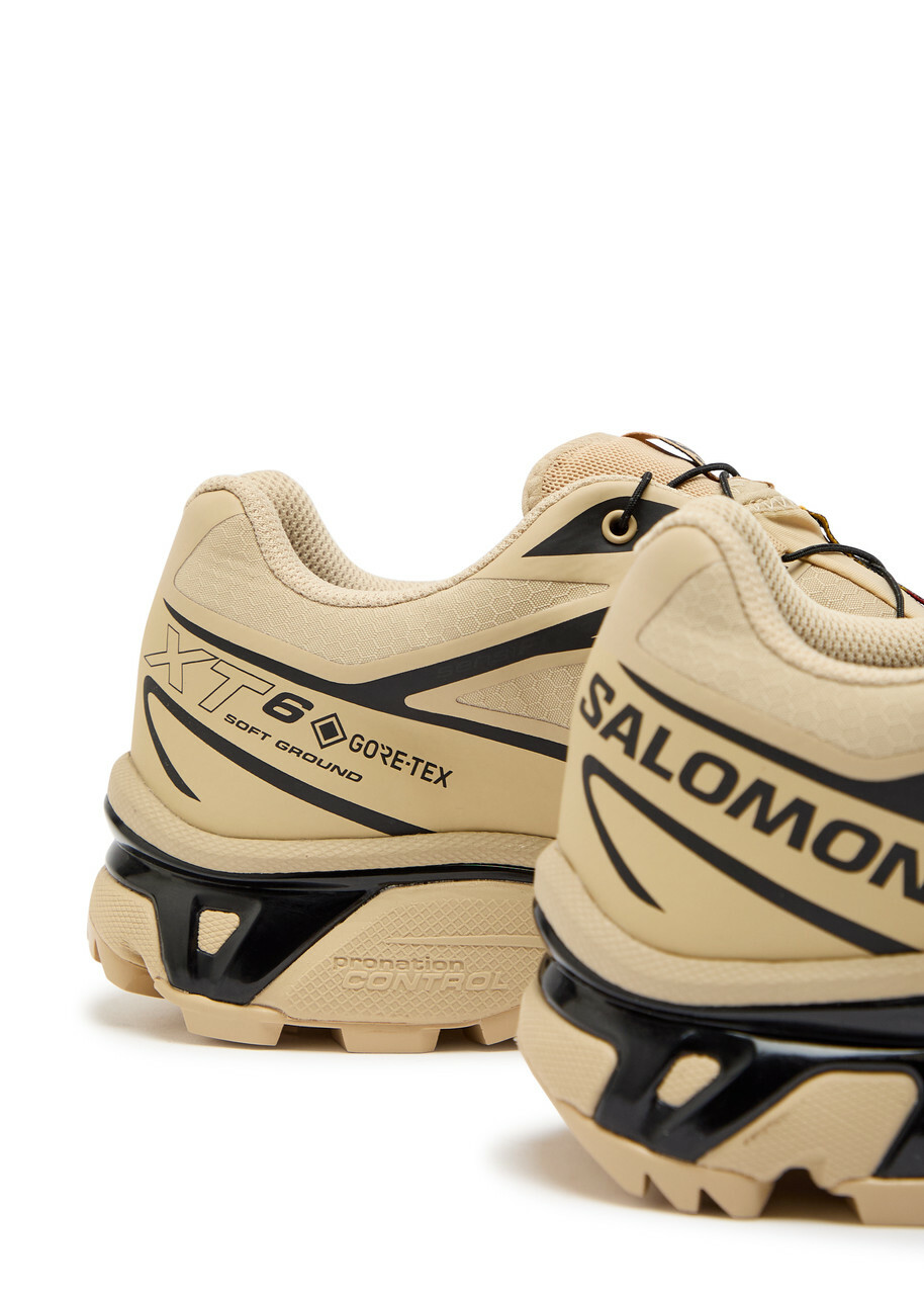 Salomon XT-6 Gtx Panelled Mesh Sneakers Grey