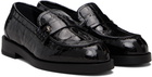 Jimmy Choo Black Ivy Loafers