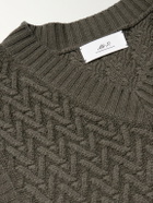 Mr P. - Wool and Cashmere-Blend Sweater Vest - Green