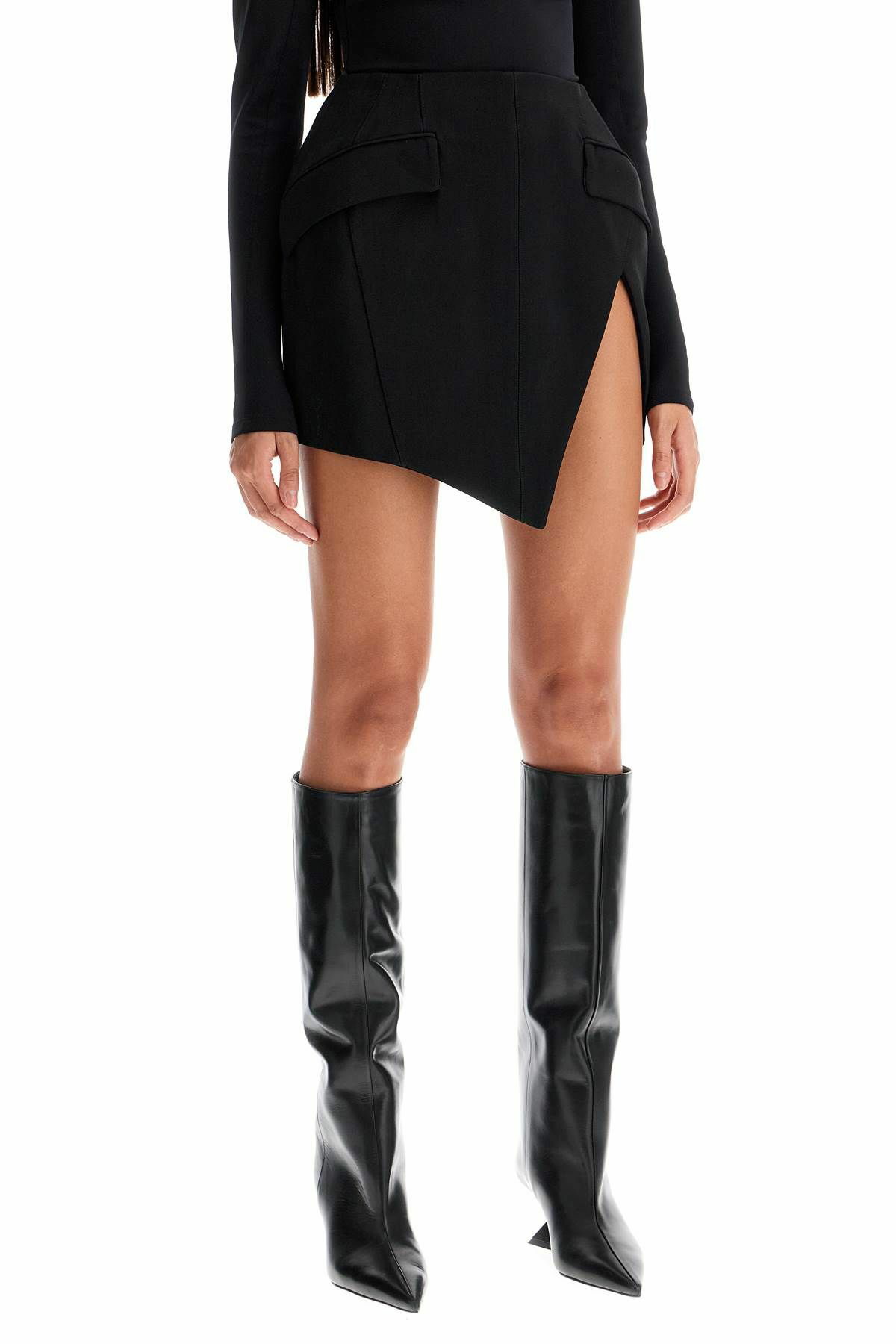 ミニスカート MUGLER Women Mini Skirts 25P1JU0566470 1999 Black MUGLER | Black Women's Mini Skirt | YOOX