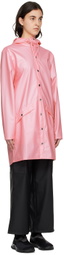 RAINS Pink Long Coat