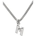 MSGM Gold M Necklace