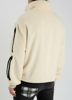 Amiri Bones Logo Fleece Jacket Cream