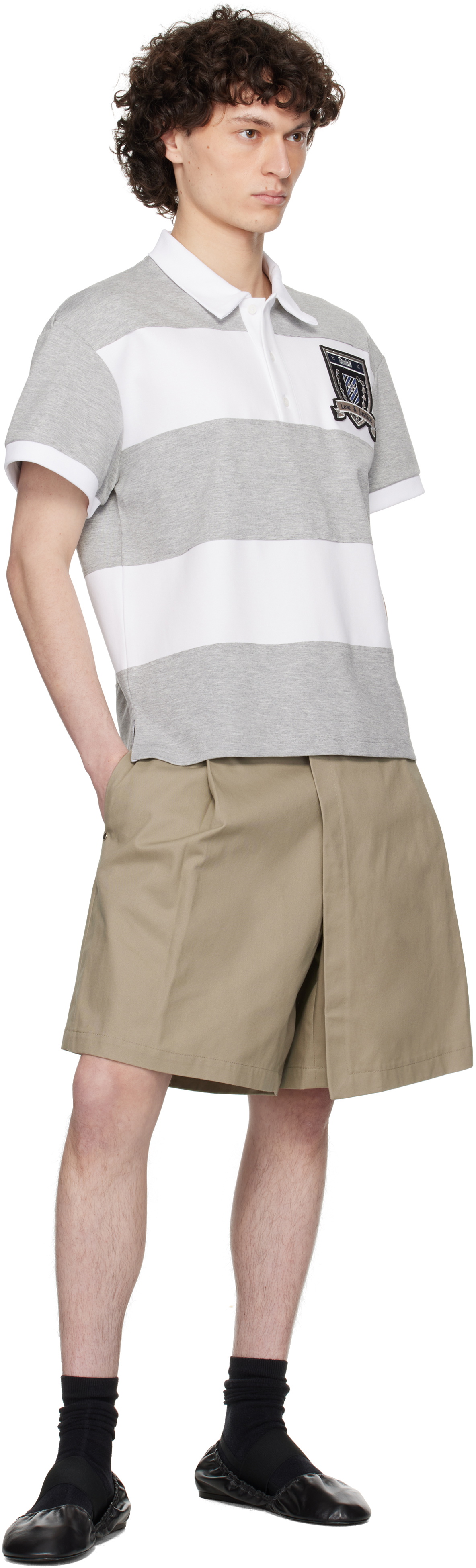 GmbH Beige Qalbi Shorts
