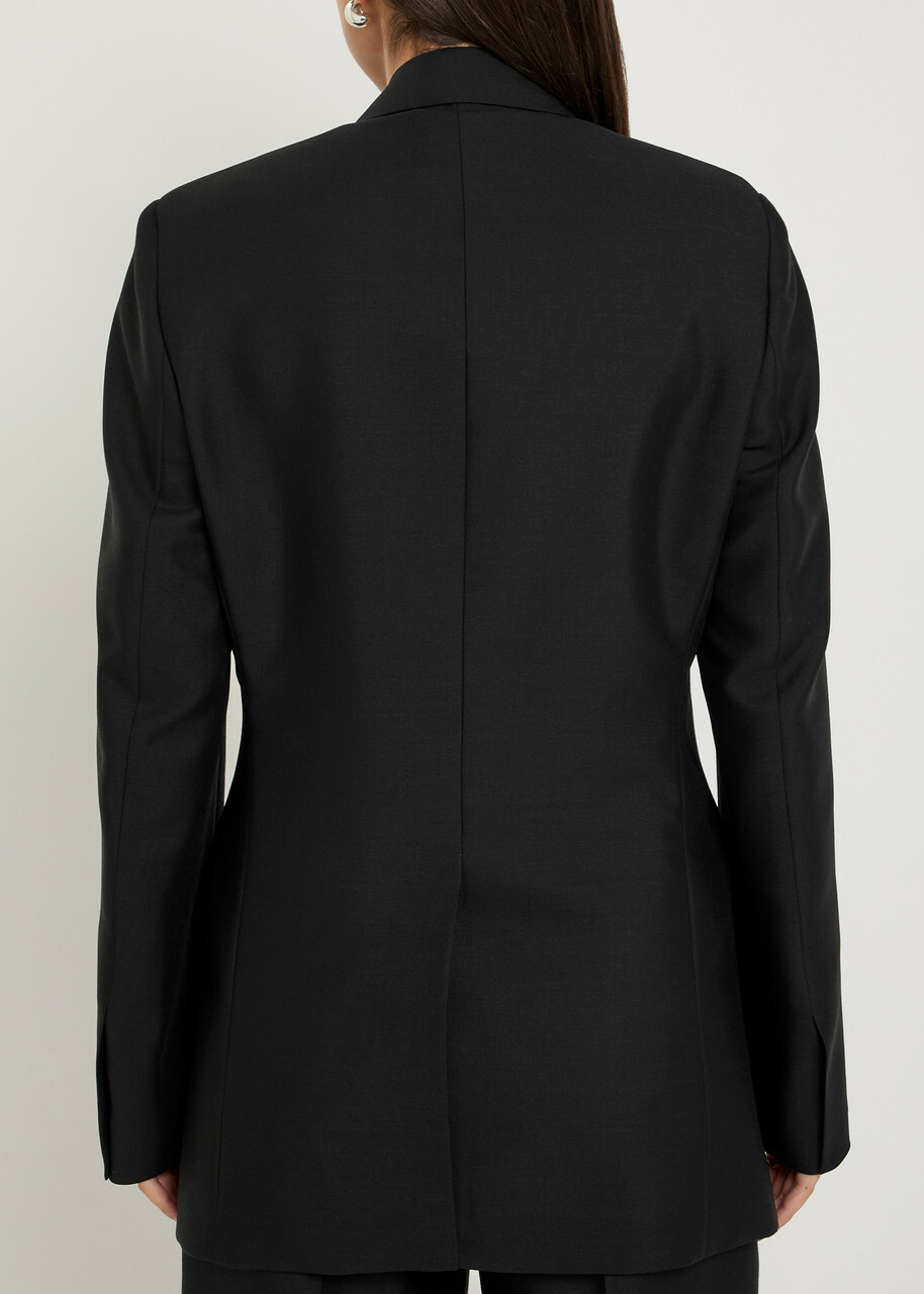 Wardrobe.nyc Mohair-blend Blazer Black