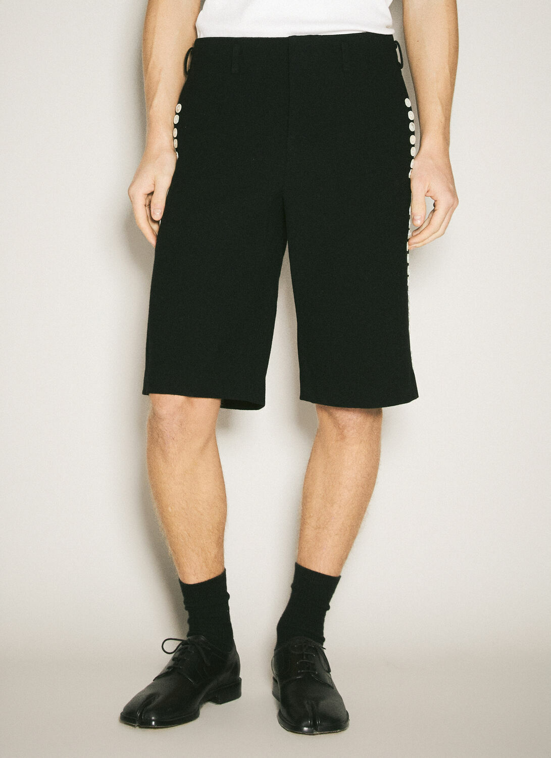 Comme des Garçons Homme Plus Button-Embellished Shorts
