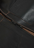 Oliver Spencer Leather Jacket Black