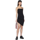 alexanderwang.t Black Compact Jersey Mini Dress