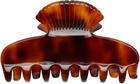 Sophie Buhai Brown Small Fan Shell Claw Clip