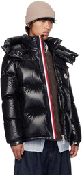 Moncler Black Montbeliard Down Jacket