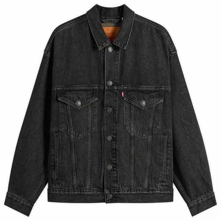 Photo: Levi's Men's x Jordan Type Iii Trucker in Black