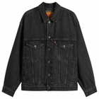Levi's Men's x Jordan Type Iii Trucker in Black
