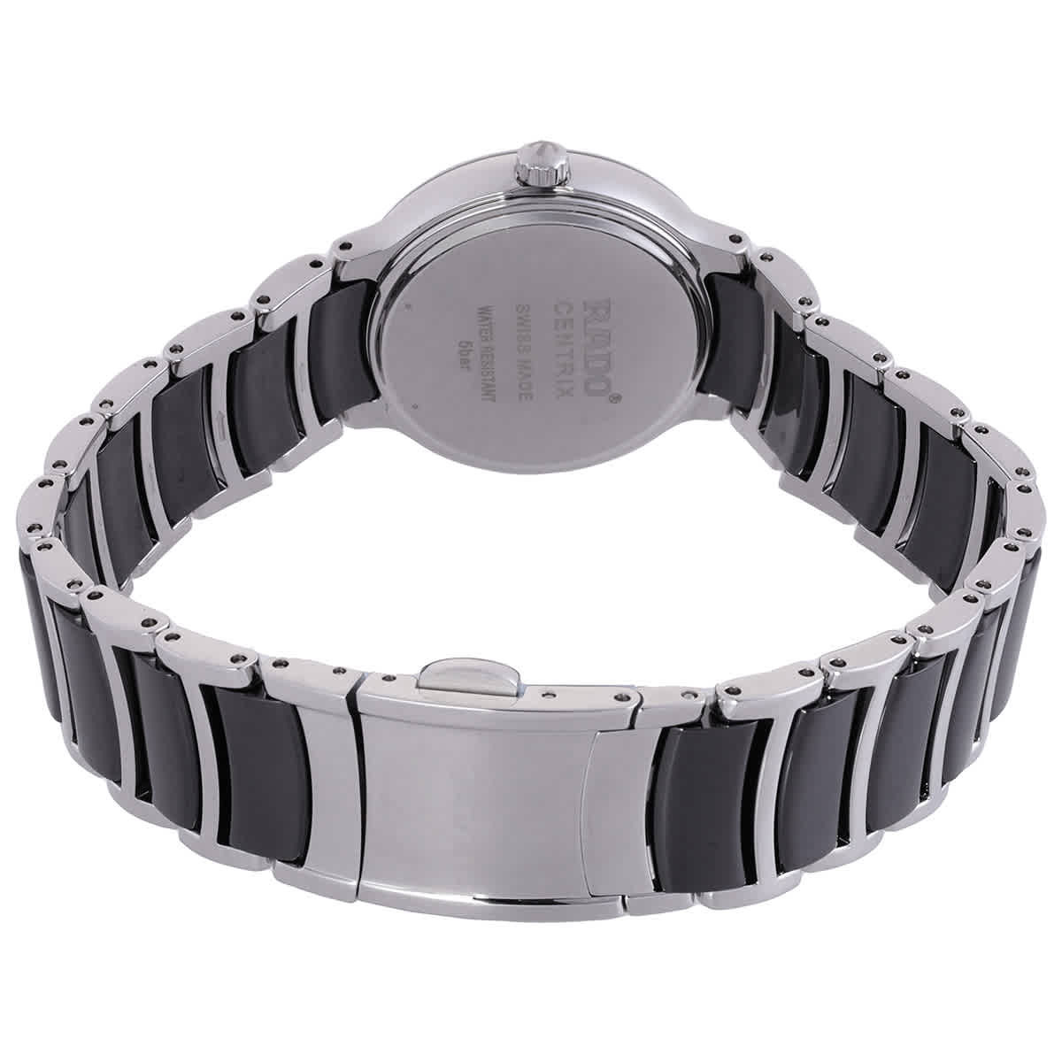 Rado Centrix Diamonds Quartz Black Dial Ladies Watch R30026712