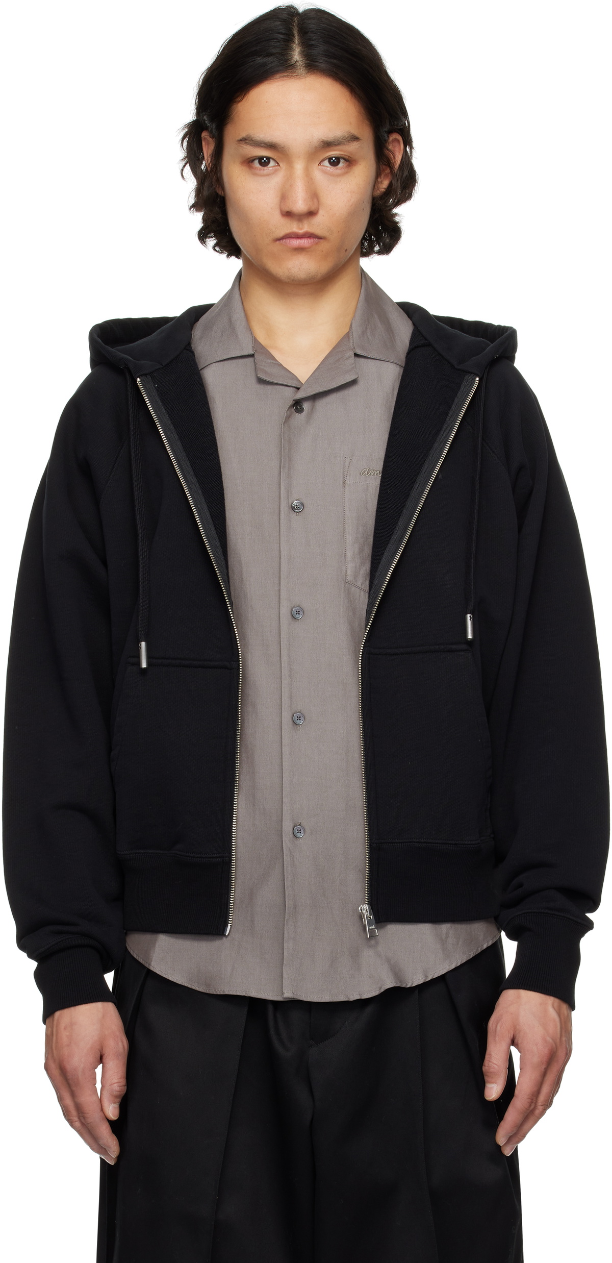 【送料関税込】AMI Paris Tonal ADC Hoodie Ami Paris Ami de Coeur Tonal Small ADC Classic Fit Hoodie