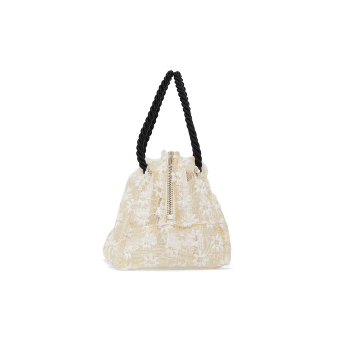 Maryam Nassir Zadeh Off-White Floral Sun Bag