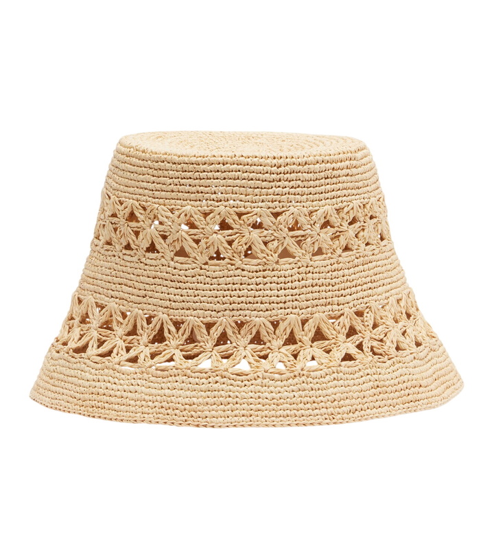 Photo: Zimmermann Raffia bucket hat