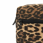 New Era Leopard Canvas Cross-Body Bag in Brown 