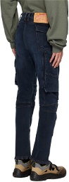 Magliano Blue Cropped Jeans