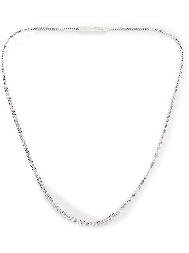 Photo: Bottega Veneta - Silver Silver Chain Necklace