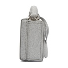 Mark Cross Silver Mini Grace Box Bag