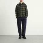 Service Works Men's Thistle Plaid FOH Jacket in Olive