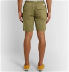 Faherty - Rockpoint Belted Cotton-Blend Shell Shorts - Neutrals