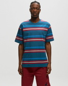 By Parra Stripeys T Shirt Blue|Multi - Mens - Shortsleeves