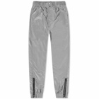 Cole Buxton Men's Nylon Track Pant in Silver