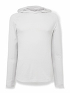 Lululemon - License to Train Recycled-Jersey Hoodie - Gray