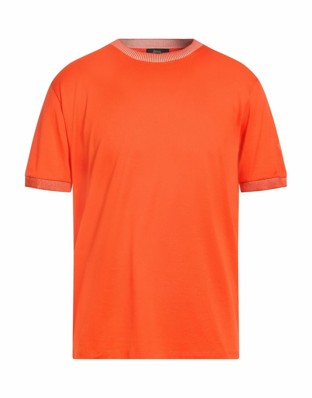Photo: Herno Mens T-shirt in Orange