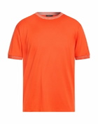 Herno Mens T-shirt in Orange