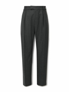Loro Piana - Reinga Straight-Leg Wish® Wool and Cashmere-Blend Trousers - Gray