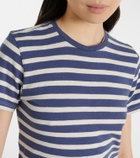Nili Lotan Lana striped cotton jersey T-shirt