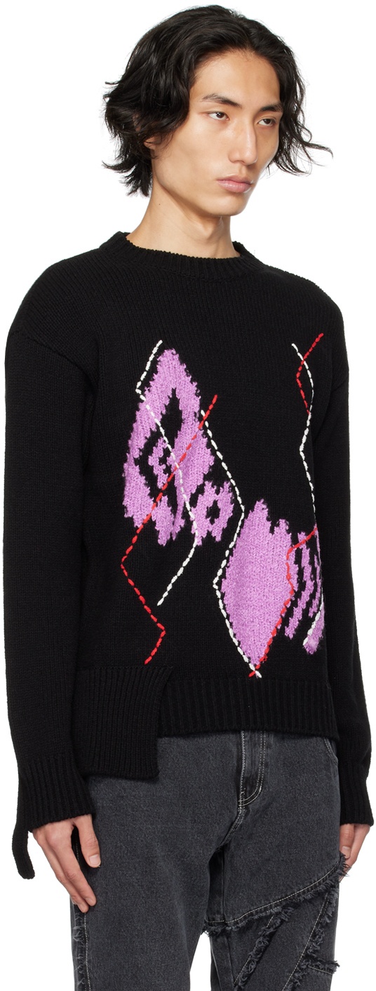 Andersson Bell Black Argyle Sweater Andersson Bell