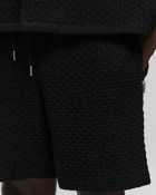 Arte Antwerp Jacquard Croche Shorts Black - Mens - Casual Shorts