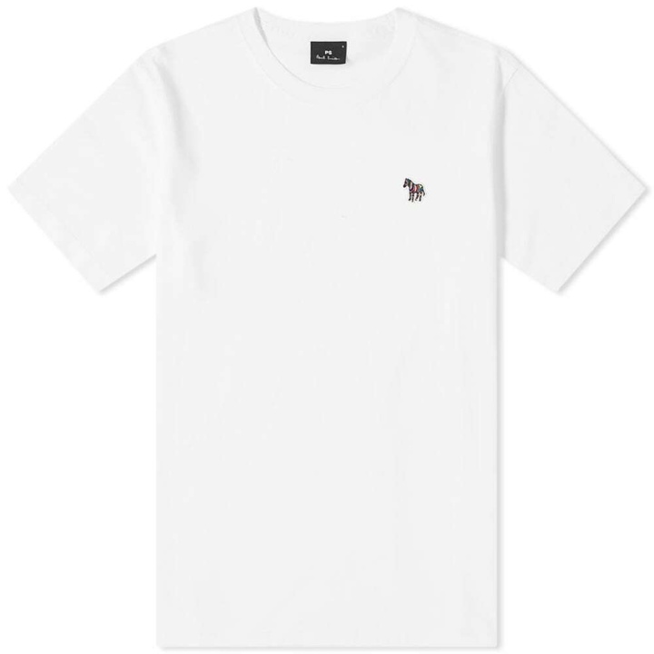 Photo: Paul Smith Men's Zebra Logo T-Shirt in White