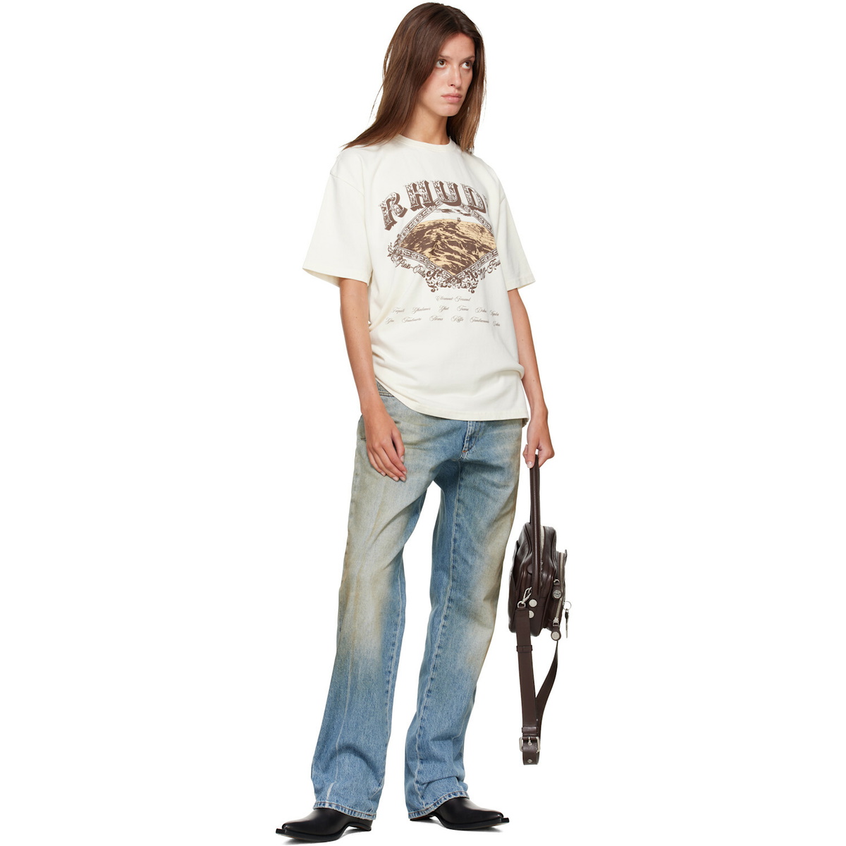 Rhude Off-White Dakar Convoy T-shirt